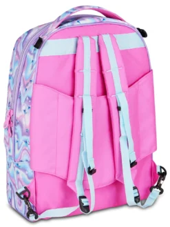 GLOW LED UNICORN GIRL Zaino Trolley 3 in 1