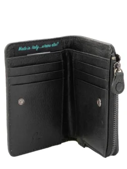 GMONEY57 Portafoglio in pelle, con zip