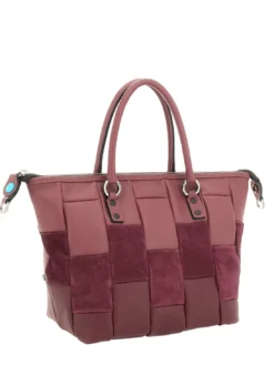 G3 PLUS L Borsa shopping trasformabile, in pelle