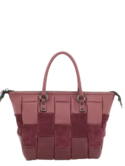 G3 PLUS L Borsa shopping trasformabile, in pelle