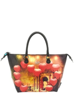 G3 PLUS MEDIUM MULTICOLOR Borsa piattina shopping trasformabile