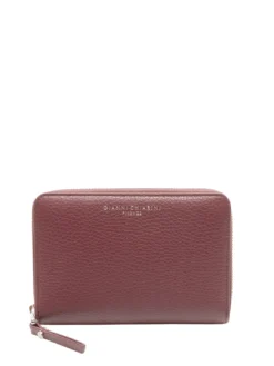GRAIN Portafoglio medio pelle zip around