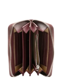 GRAIN Portafoglio medio pelle zip around
