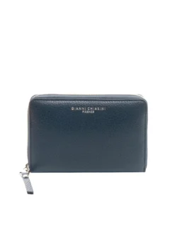 GRAIN Portafoglio medio pelle zip around