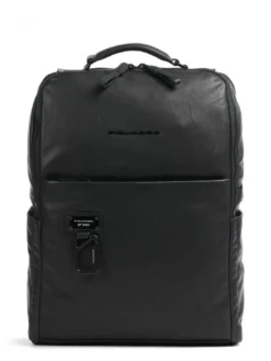 HARPER Zaino in pelle porta pc 15.6