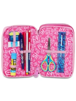 HEART BUDDY GIRL Astuccio con Kit Scolastico