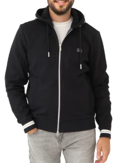 HERITAGE Felpa full zip con cappuccio