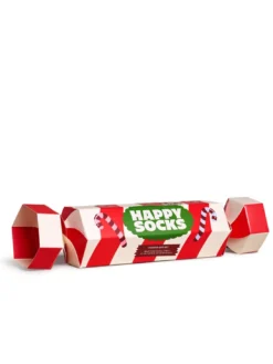HOLIDAY STRIPED CRACKER Gift set calze 2 paia