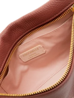 HYLE Borsa piatta piccola in pelle a tracolla