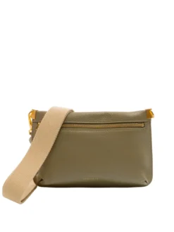 HYLE Borsa piatta piccola in pelle a tracolla
