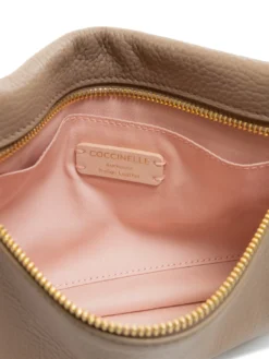 HYLE Borsa piatta piccola in pelle a tracolla