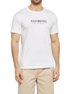 ICONIC T-shirt di cotone, a manica corta