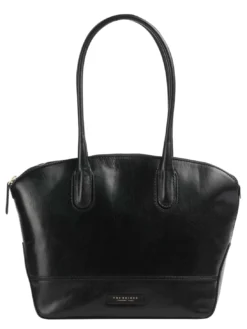 IOLANDA Borsa shopping a spalla, in pelle
