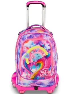 JOYFUL PINS GIRL Zaino Trolley 3 in 1