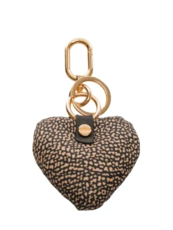 KEYRING Cuore Portachiavi con charm