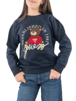 KIDS ACTIVE Felpa girocollo da bambina