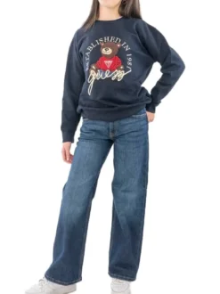 KIDS ACTIVE Felpa girocollo da bambina