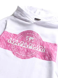 KIDS B-PINZON Felpa in cotone con cappuccio