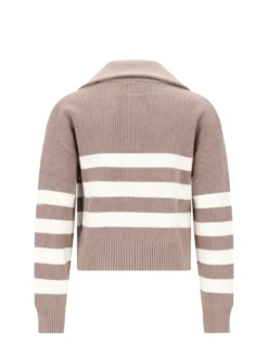 KIDS Cardigan a strisce con zip