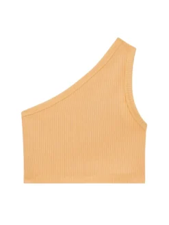 KIDS GARMENT Top monospalla a costine