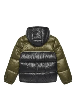 KIDS Piumino bicolor bambino con cappuccio