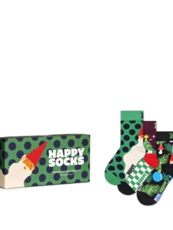 KIDS PRESENTS UNDER THE TREE Gift Box 3 paia di calze