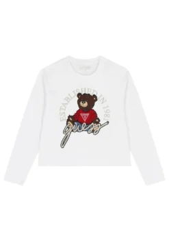 KIDS T-shirt manica lunga con orsetto