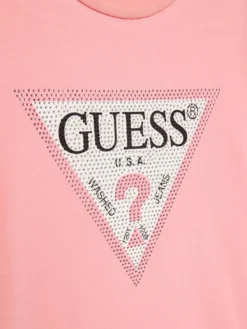 KIDS T-shirt manica lunga con strass