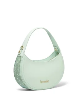 KIM Borsa sottobraccio con maglia metallica