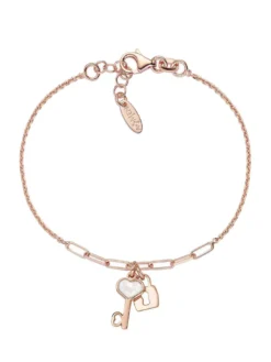 LE MADREPERLE Bracciale madreperla bianca