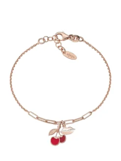 LE MADREPERLE Bracciale madreperla rossa