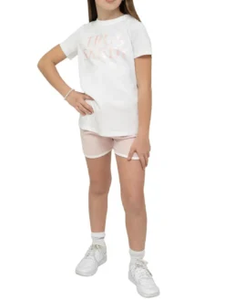 LIMEO Set t-shirt e bermuda in cotone