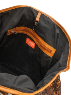LOGO BEACH Borsa mare in canvas