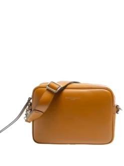 LOGO PRINT Borsa camera case pelle liscia