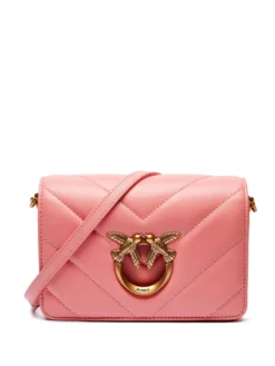 LOVE CLICK Borsa mini in pelle trapuntata