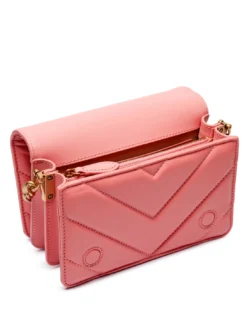 LOVE CLICK Borsa mini in pelle trapuntata