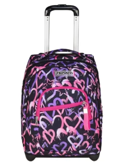 LOVELY ELEMENTS Zaino trolley 2 ruote, fisso