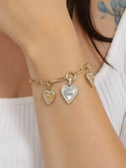 LOVE ME TENDER Bracciale multicharm