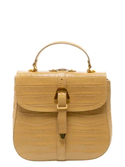 MAGALU CROCO SHINY SOFT Borsa a mano, con tracolla