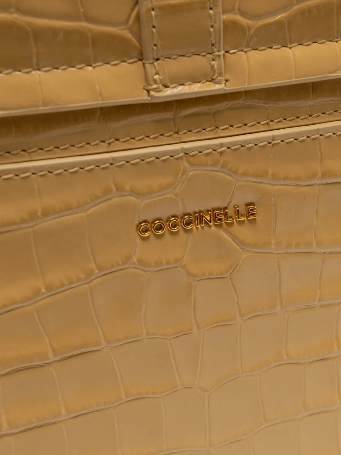 MAGALU CROCO SHINY SOFT Borsa a mano, con tracolla