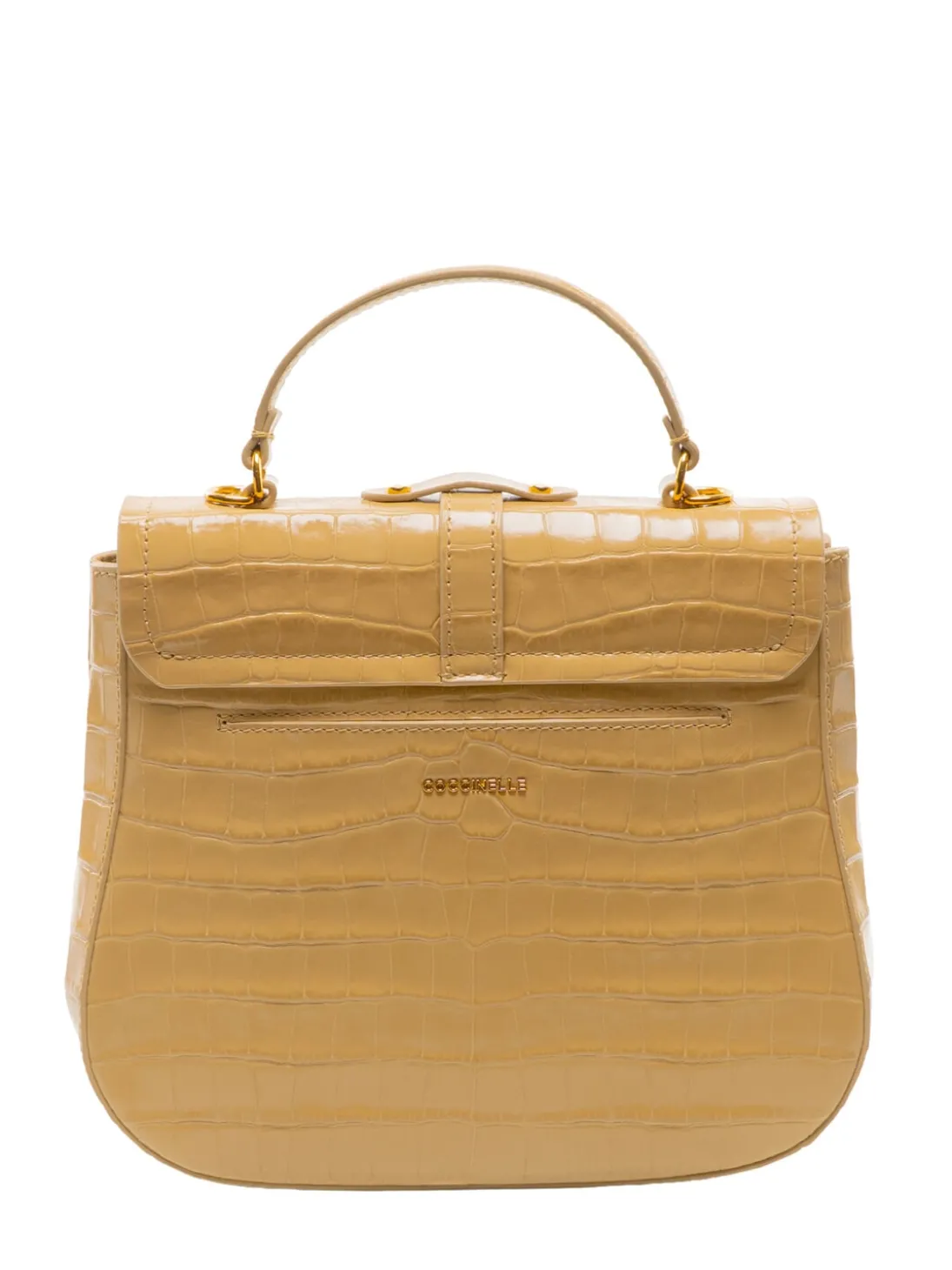 MAGALU CROCO SHINY SOFT Borsa a mano, con tracolla