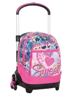 MAGISHADE Zaino trolley 3 ruote, amovibile