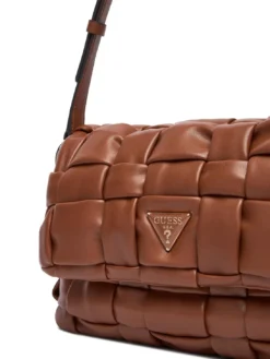 MARION Borsa a spalla intrecciata con tracolla