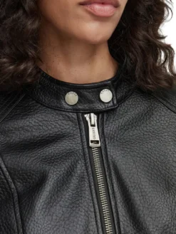 MARLENE CARIBOU Giacca in similpelle, regular fit