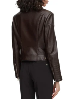 MARLENE CARIBOU Giacca in similpelle, regular fit