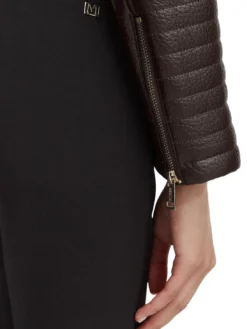 MARLENE CARIBOU Giacca in similpelle, regular fit