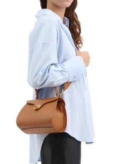 MARVIN Borsa a mano mini in pelle con tracolla