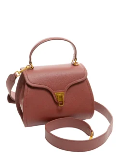 MARVIN Borsa a mano mini in pelle con tracolla