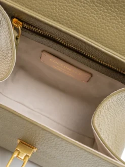 MARVIN Borsa a mano mini in pelle con tracolla