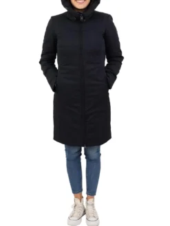 MEHTA SE Cappotto stretch con cappuccio